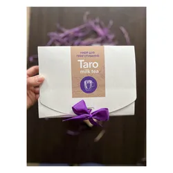 Подарунковий набір для приготування напою “TARO MILK TEA"