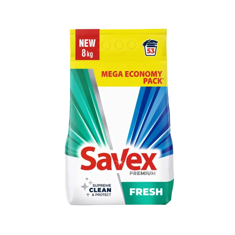 Пральний порошок Savex Fresh 8 кг (10984)