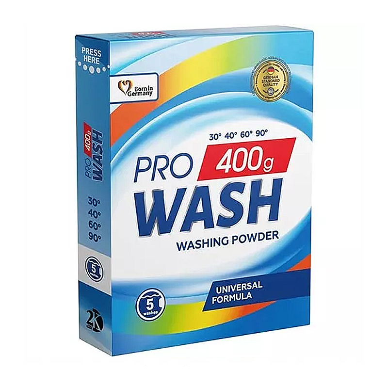 Пральний порошок ProWash універсальний, 400 г (12504) large popup