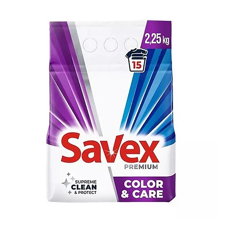 Пральний порошок Savex 2,25кг Колор енд Каре (10889) large popup