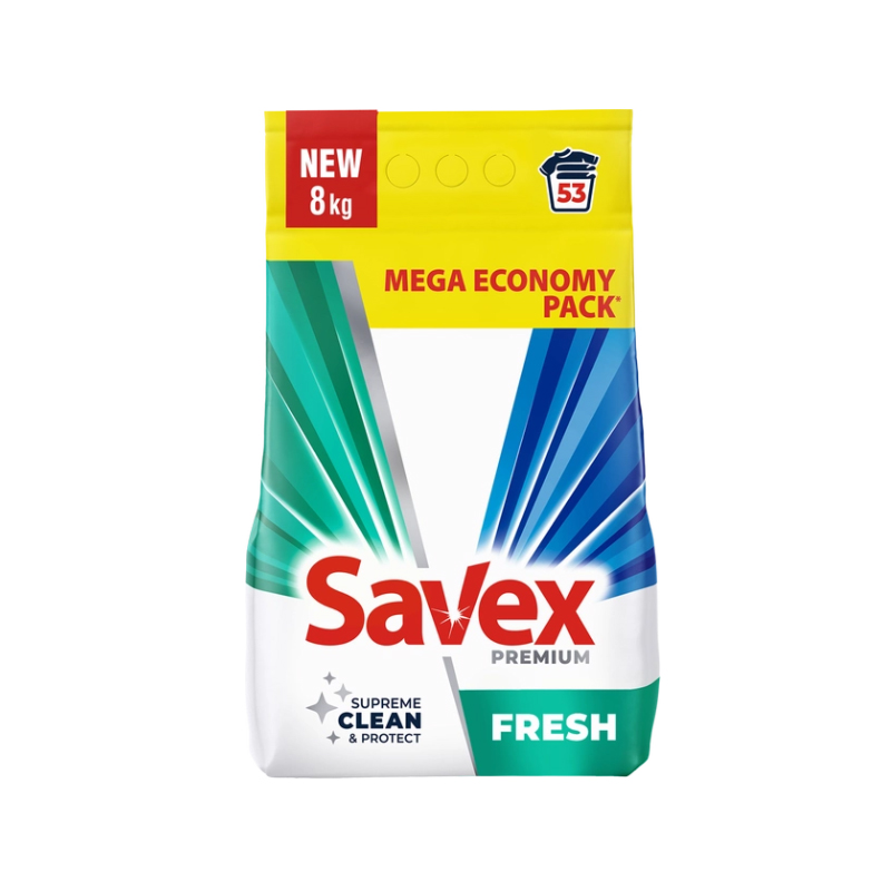 Пральний порошок Savex Fresh 8 кг (10984) large popup