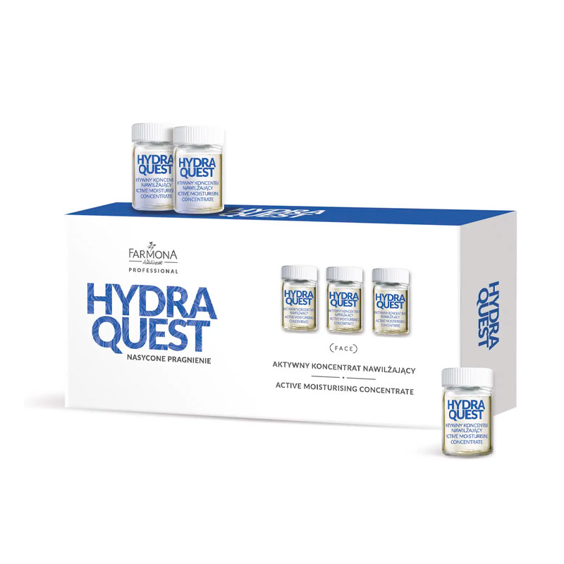 Farmona Professional Hydra Quest Активний зволожувальний концентрат для обличчя 10х5 мл large popup