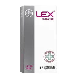 Презервативи LEX Ultra thin, 12шт