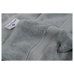 Рушник махровий Lotus Home - Grand soft twist grey сірий 50*90 thumbnail