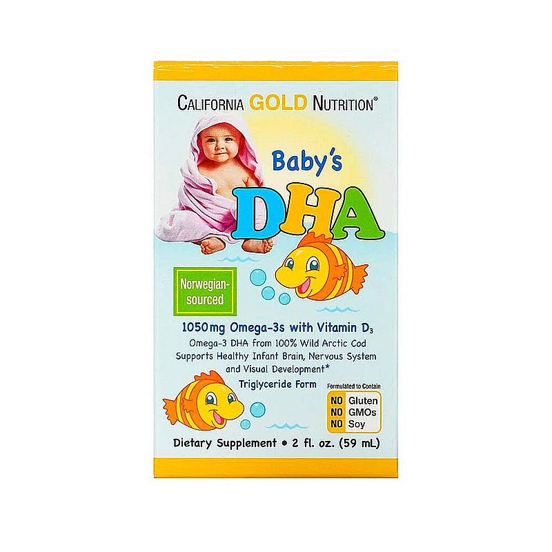 ДГК та Д3 з народження, California gold, 59мл large popup