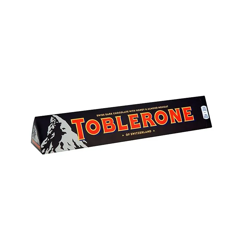 Шоколад швейцарський чорний Toblerone 50% какао, 100 г