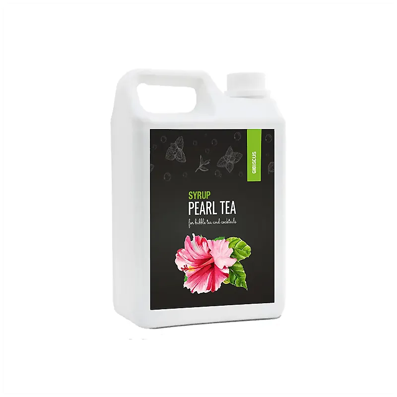 Сироп для Коктейлів Гібіскус  Pearl Tea 2.5 кг