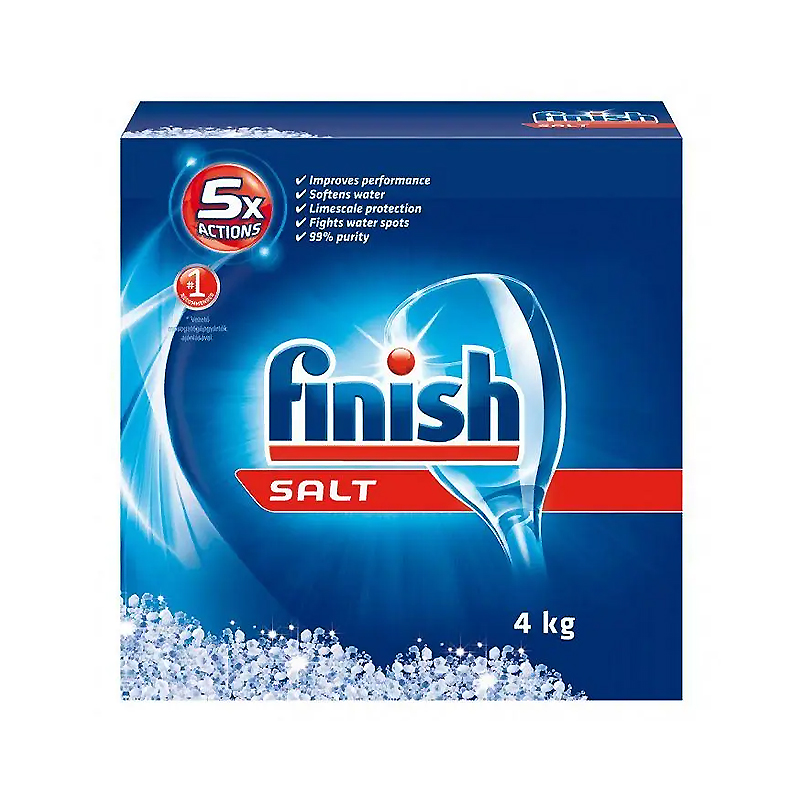 Сіль для посудомийних машин FINISH, 4 кг large popup