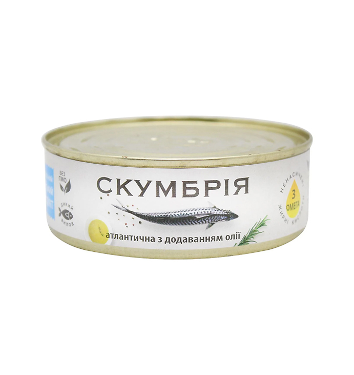 Скумбрія д/о &quot;Рибна затока&quot; 240г large popup