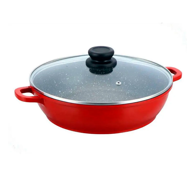 Сотейник Bohmann BH 1040-32 red 32 см large popup