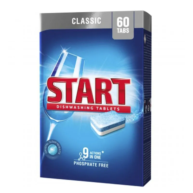 Таблетки для посудомийних машин START Classic 60шт (100046)