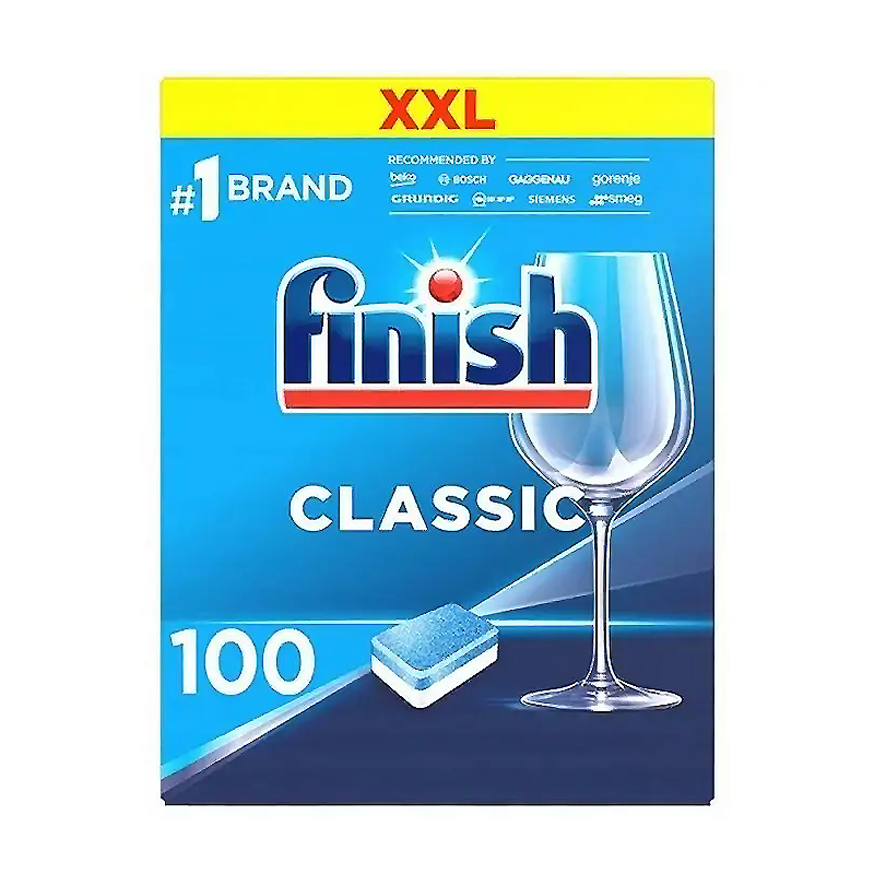 Таблетки для посудомийки Finish Класік 100 tabs large popup