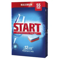 Таблетки для посудомийних машин START Maximum 55шт (100077)