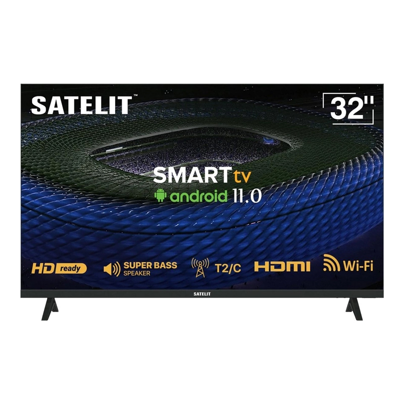 Телевізор LED SATELIT 32H9150ST SMART T2 large popup