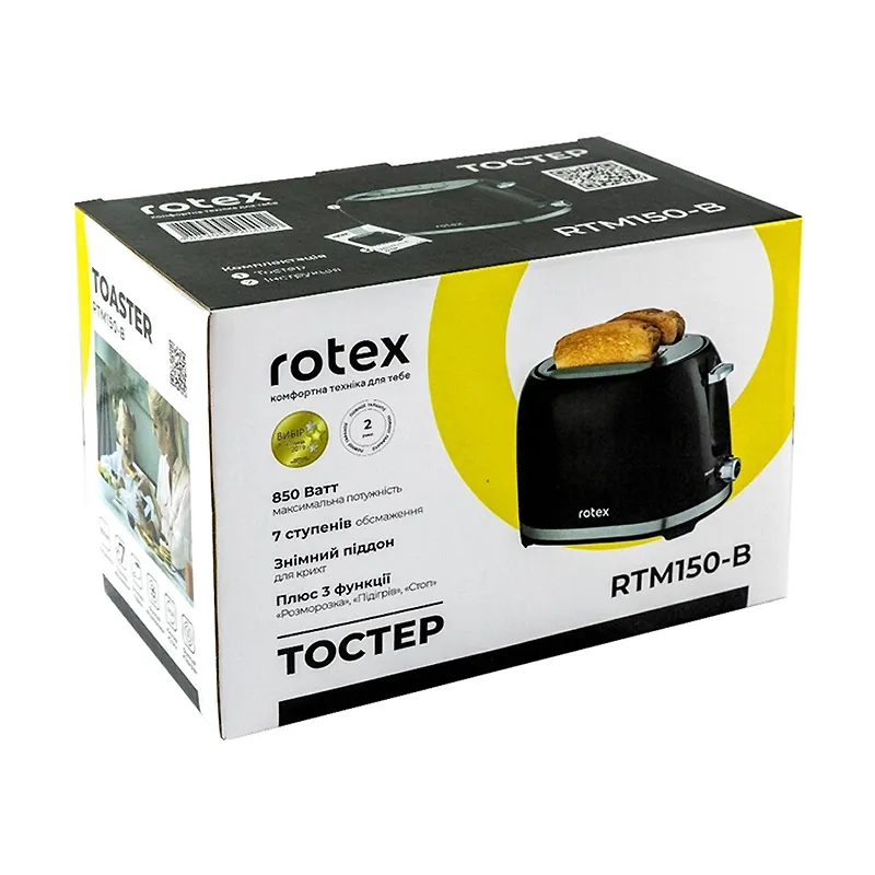 Тостер Rotex RTM150-B