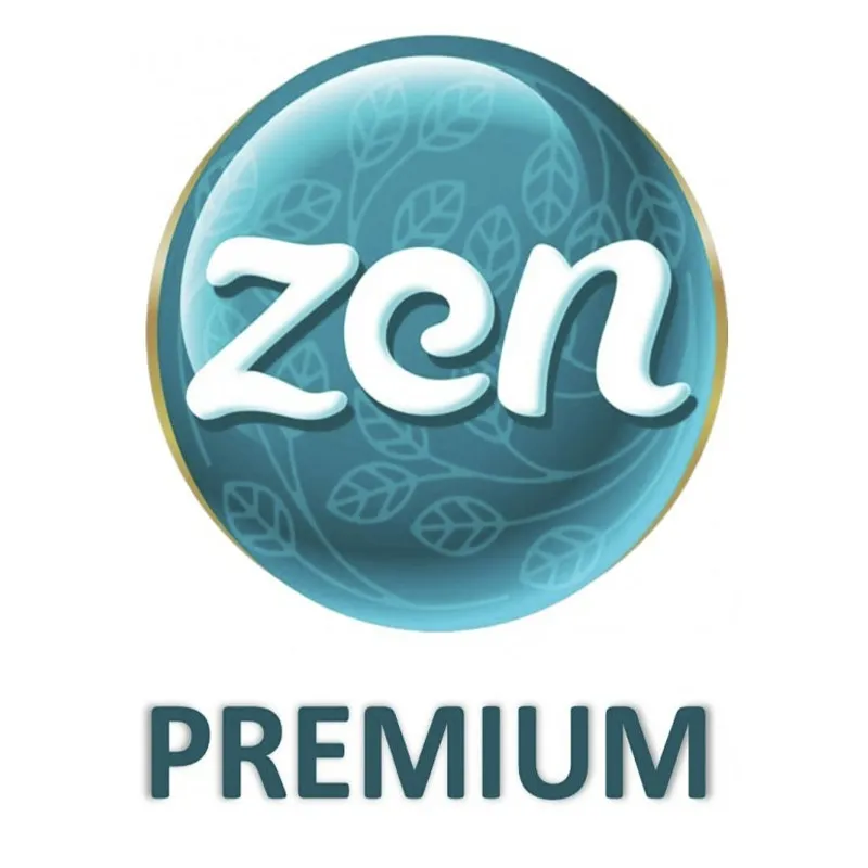 Папір туалетний ZEN Premium 3 шари, 4 довгих рулони по 18,9м (100176)