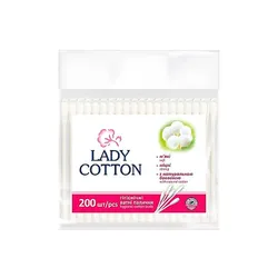 Ватні палички Lady Cotton, 200шт (06918)