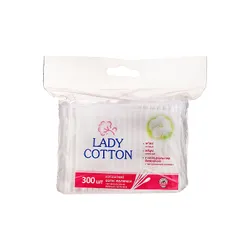 Ватні палички Lady Cotton, 300шт (10588)