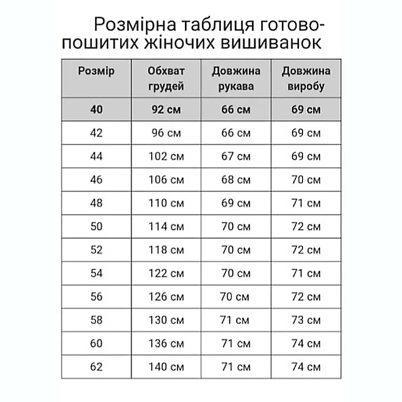 Жіноча вишита сорочка Liko, ручна робота, комбіновані кольори, р.40 (L1/L11)