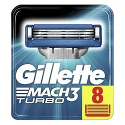 Змінні касети Gillette Mach3 Turbo 8шт якісний оригінал