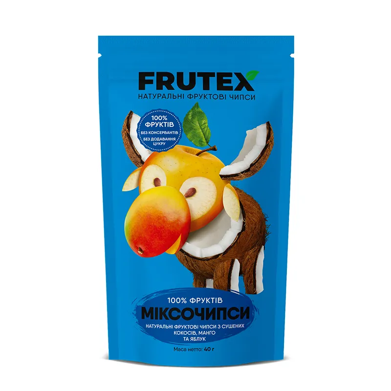 Чіпси Frutex Міксочіпси 3 смаки, 40 г.