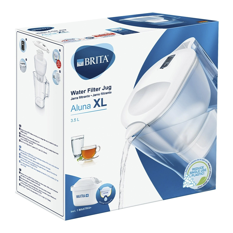 Фільтр-глечик  Brita Aluna XL Memo білий large popup