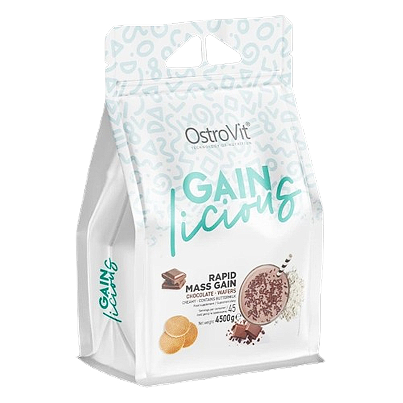 Гейнер OstroVit GAINlicious 4500 g (Chocolate waffers) large popup