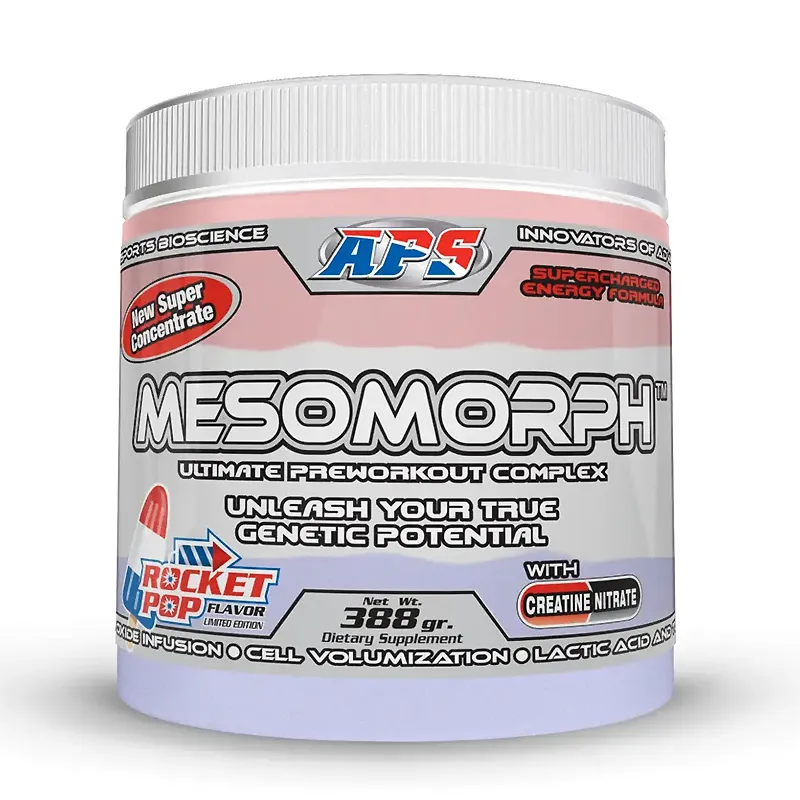 Передтренувальний комплекс Mesomorph 388g ver4 (Geranium Extract) (Rocket Pop)