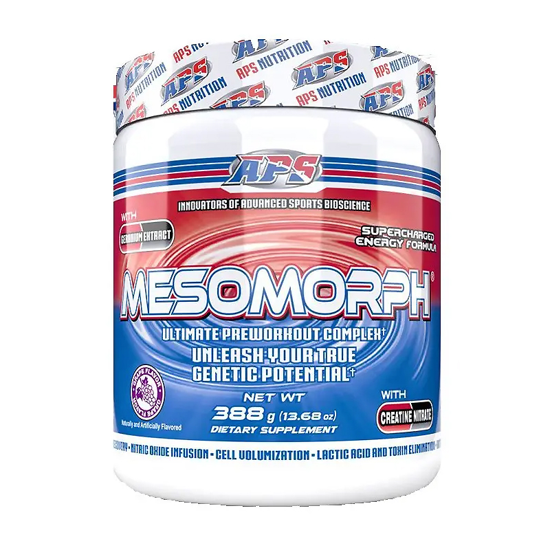 Передтренувальний комплекс Aps Mesomorph 388g ver4 (Geranium Extract) (Grape) large popup