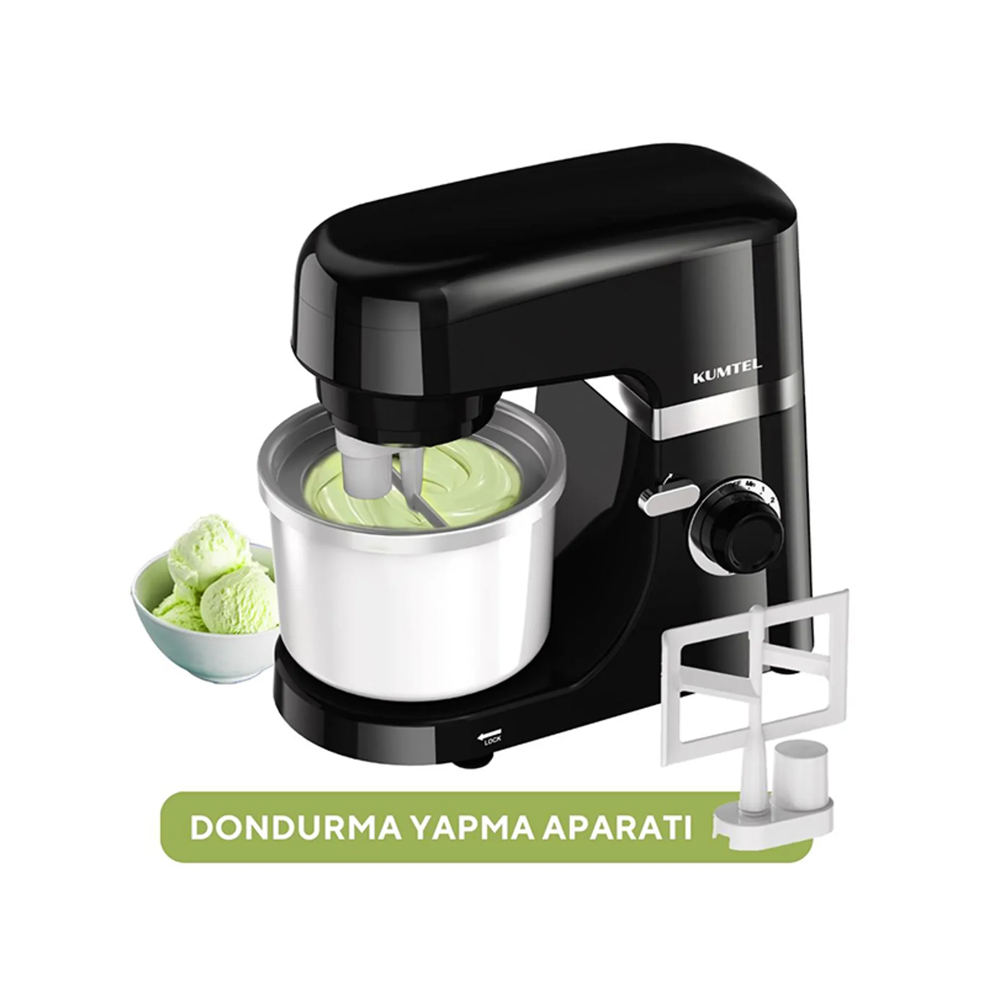 Кухонна машина KUMTEL HSM-02 Black